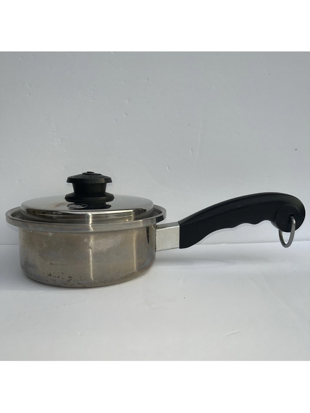 Saladmaster Vintage Saucepan with Vapor Lid Stainless Steel T304S 1 Quart